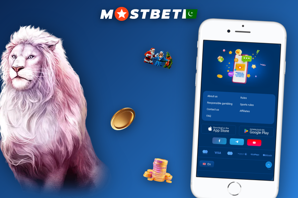 Mostbet login screen with biometric fingerprint security on mobile app