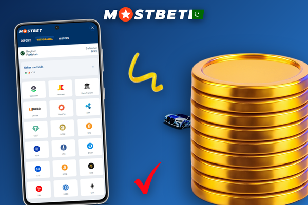 Mostbet minimum withdrawal limit of PKR 500 compared across wallet crypto and bank channels