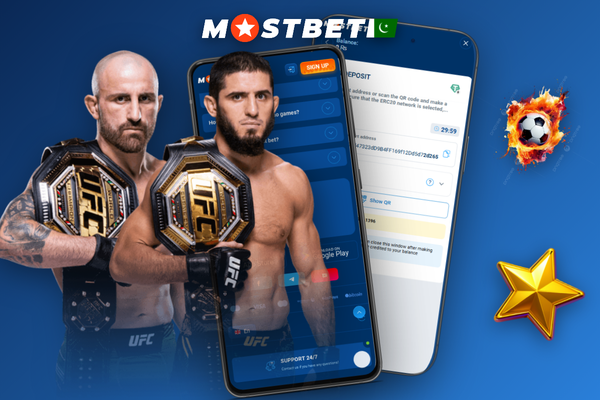 Mostbet promocode BETBONUS125 covers both casino games and sports betting in Pakistan